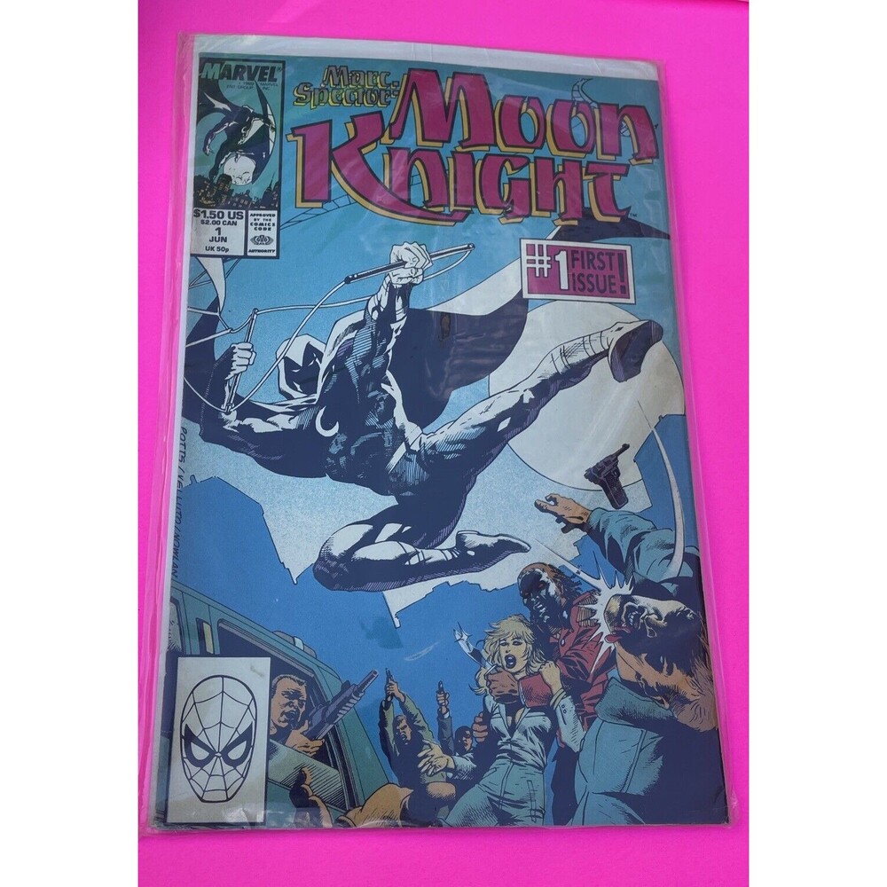 Marc Spector: Moon Knight #1 (Marvel Comics June 1989)